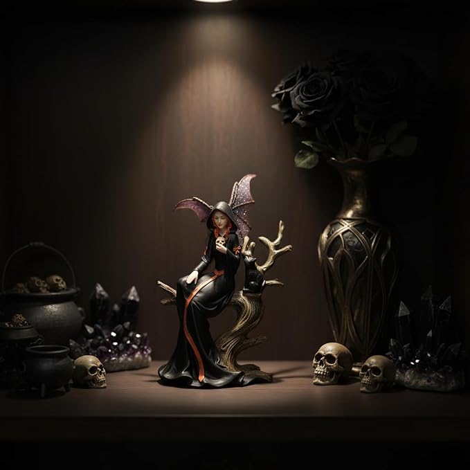 Figura gótica de hada bruja 7.5" Comfy Hour miniatura 8