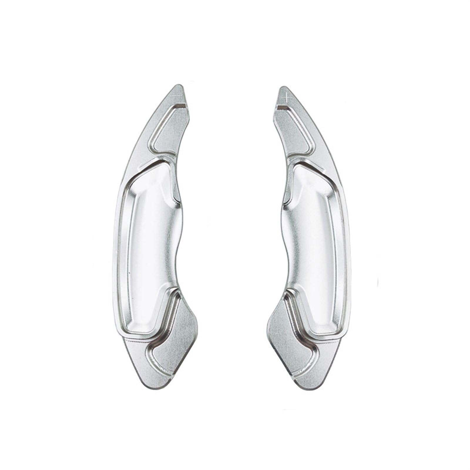 Lwyetrd Silver Shifter Paddles Extension Compatible With Volvo For Xc60 V60 V40 S80 Car Shift Paddles Car Extended Shift Paddles Car Interior Parts Auto Parts