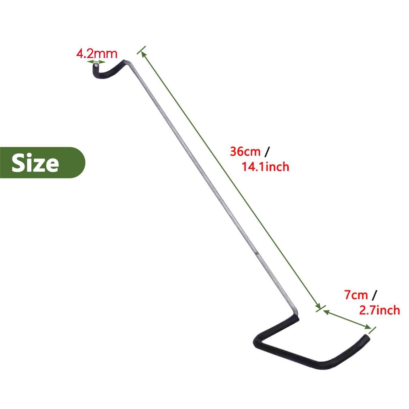 Rozrzutnik kończyn, 10 x narzędzie do gałęzi, 35 cm z etui, rozszerzone narzędzie do zginania, wsparcie do sadzenia siewu gleby minimalizacja i ryzyko uszkodzenia kory podczas jajka