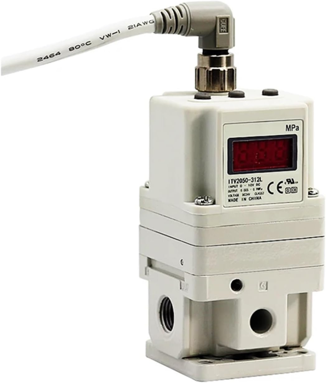 ITV Type ITV1050-312L ITV2050-312L ITV2030-312L Air Pressure Regulator ITV Electro Pneumatic Proportional (Color : ITV2050-312BL)