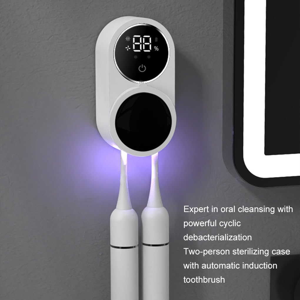 Zubehör Tragbare Zahnbürste Desinfektionsmittel Mit Batterie Anzeige Zahnpasta Zubehör Tragbare Kunststoff FürSanitizer