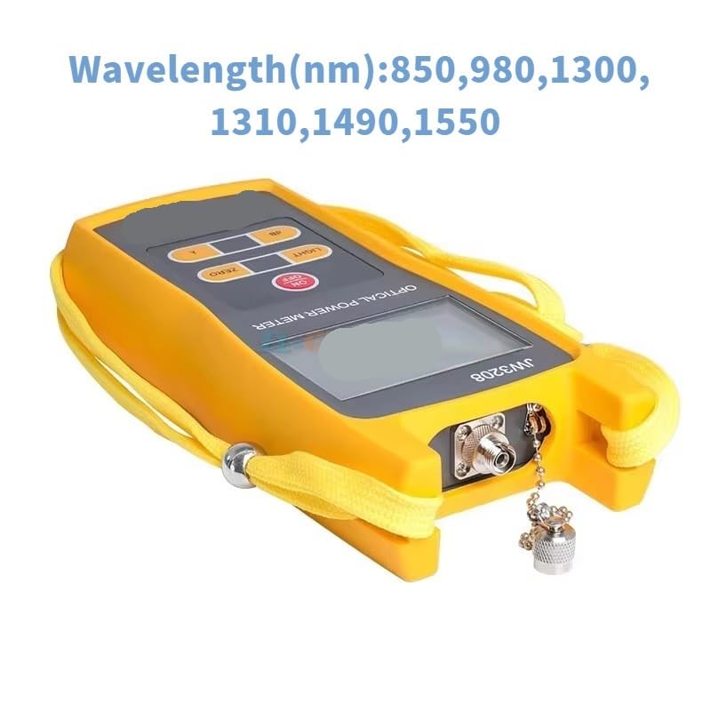 luxmètre à fibre optique, Compteur de puissance à Fiber optique Joinwit JW3208A/JW3208C avec connecteurs SC/FC -70 ~ + 6dBm ou -50 + 26dBm FTTH(JW3208C -50 to 26)