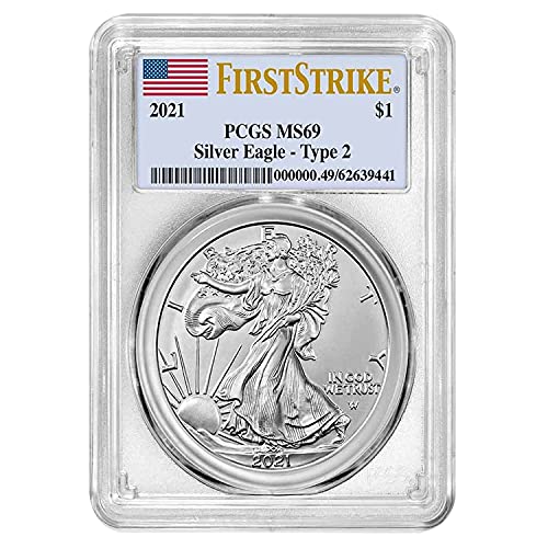 2021 American Silver Eagle – TYPE 2 – First Strike...