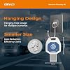 Elitech 10 Pack Temperature Data Logger Single Use 90 Days in-Transit Trip Disposable Temperature Recorder PDF Report Tiny but Elite TinyUSB -10~40C