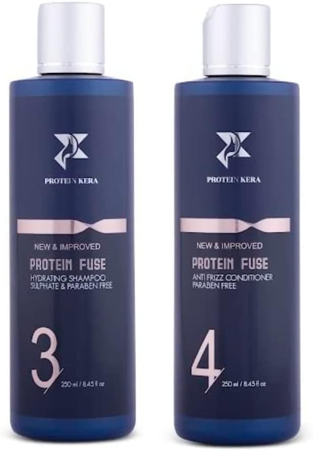 Sulphate-Free Hydrating Shampoo 250 ML And Anti Frizz Conditioner 250ML Paraben Free For Frizz Hair Combo Pack