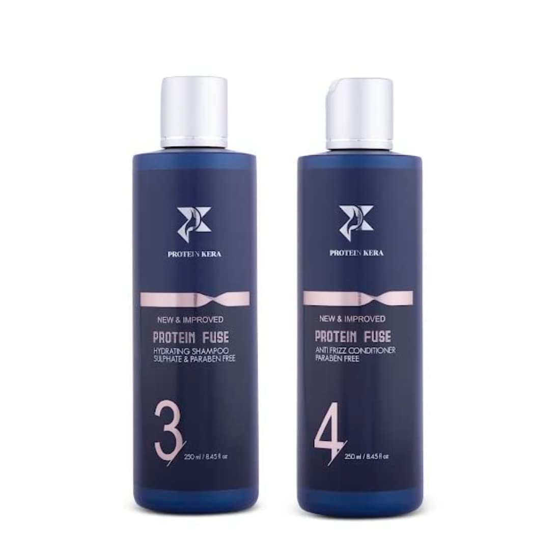 PROTEIN KERA Sulphate-Free Hydrating Shampoo 250 ML And Anti Frizz Conditioner 250ML Paraben Free For Frizz Hair Combo Pack - Review, Price and Buying Guide