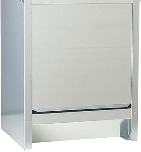 Miniatura 8 de Little Giant Chow Hound - Comedero automático automático para perros de calibre pesado de acero para interiores y exteriores, capacidad de 25