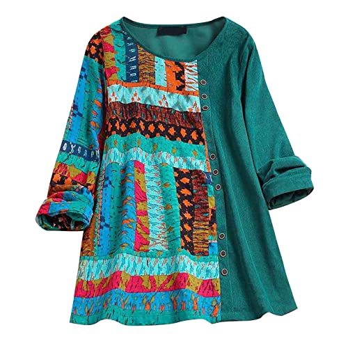 Leinenbluse Damen Sommer Kurzarm Oversize Oberteile Lang Tunika...