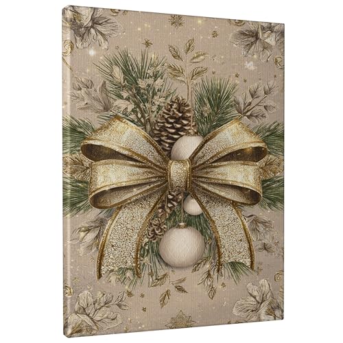 Toile de cuisine et salle à manger, le cadeau de décoration de Noël rustique idéal