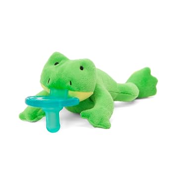 WubbaNub Infant Pacifier - Green Frog