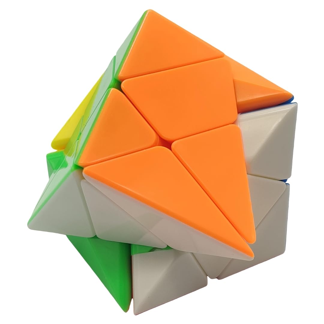 HAWKISTER Kid Yj Axis 3X3 Cube Stickerless Magic Speed ??Cube Brain Teasers Twisty Puzzle