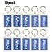 TONOS JW.org No Blood Keychains – 10 Pack Double-Sided Rectangle Key Chain Accessories for Jehovah’s Witnesses. Jw.org No Blood Double Sided Key Chain Jehovah's Witnesses Accessory