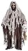 Produktbild Halloween Umhang mit Kapuze - Braun - Gruseliges Ghul Tod Zombie Kostüm für Halloween, Mottoparty oder Karneval
