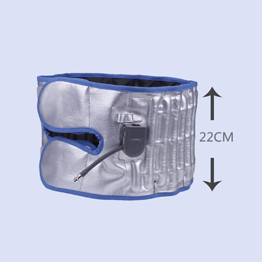Faja Lumbar Fitness, cinturón de Soporte de Cintura Inflable, Terapia de Calor con Envoltura térmiate Inferior de la Espalda para aliviar el Dolor de la Cintura Tensión Muscular