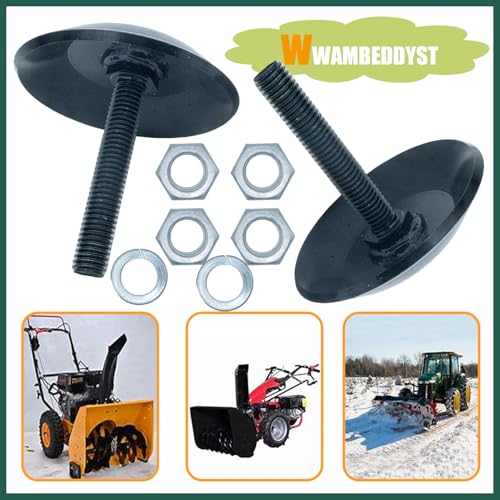 WWAMBEDDYST 2873423 Kit de sapatos antiderrapantes para limpeza de neve compatível com Polaris Range