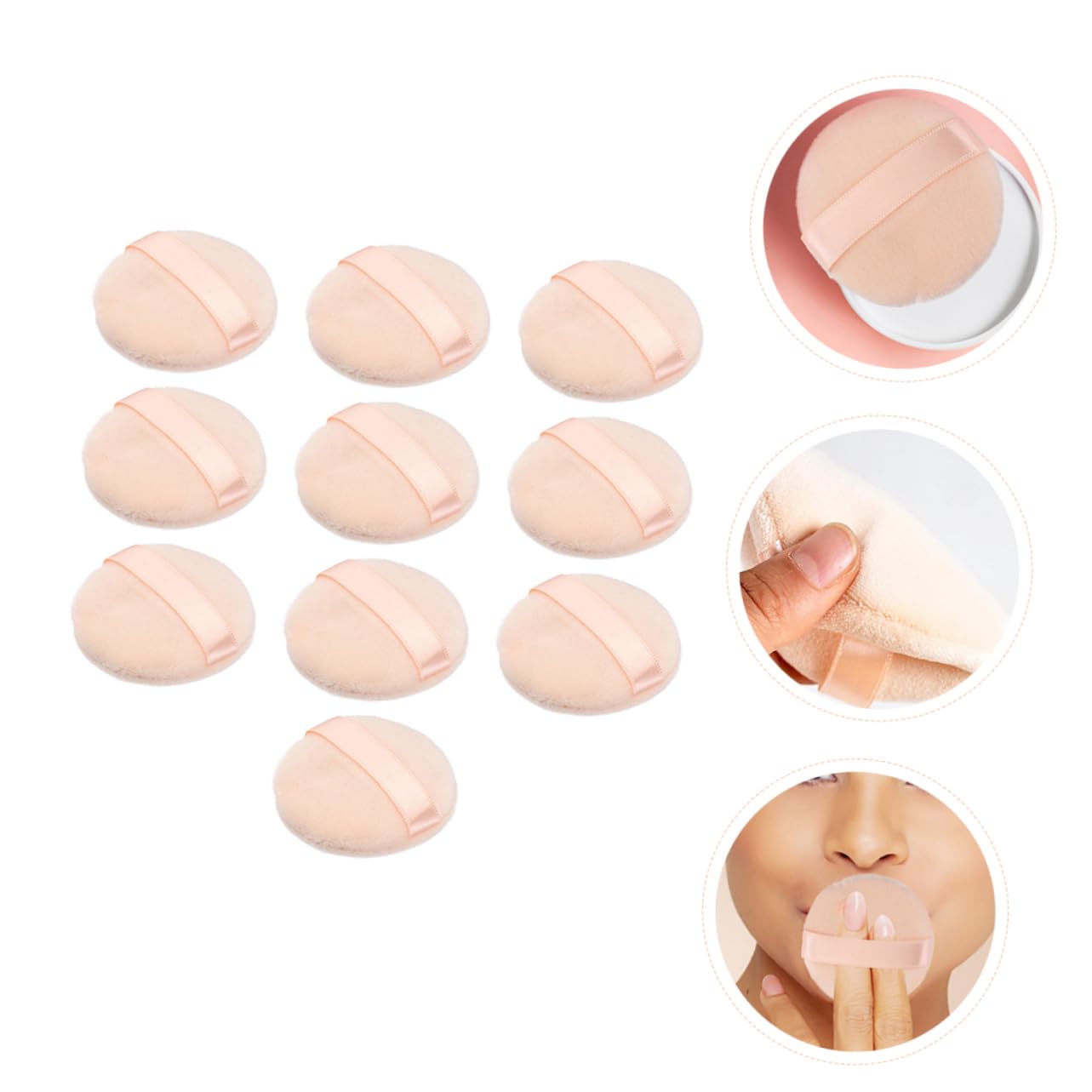 Gogogmee Makeup for Foundation 20pcs Triangle Sponges Blender Puff Face Makeup Gentle Feel
