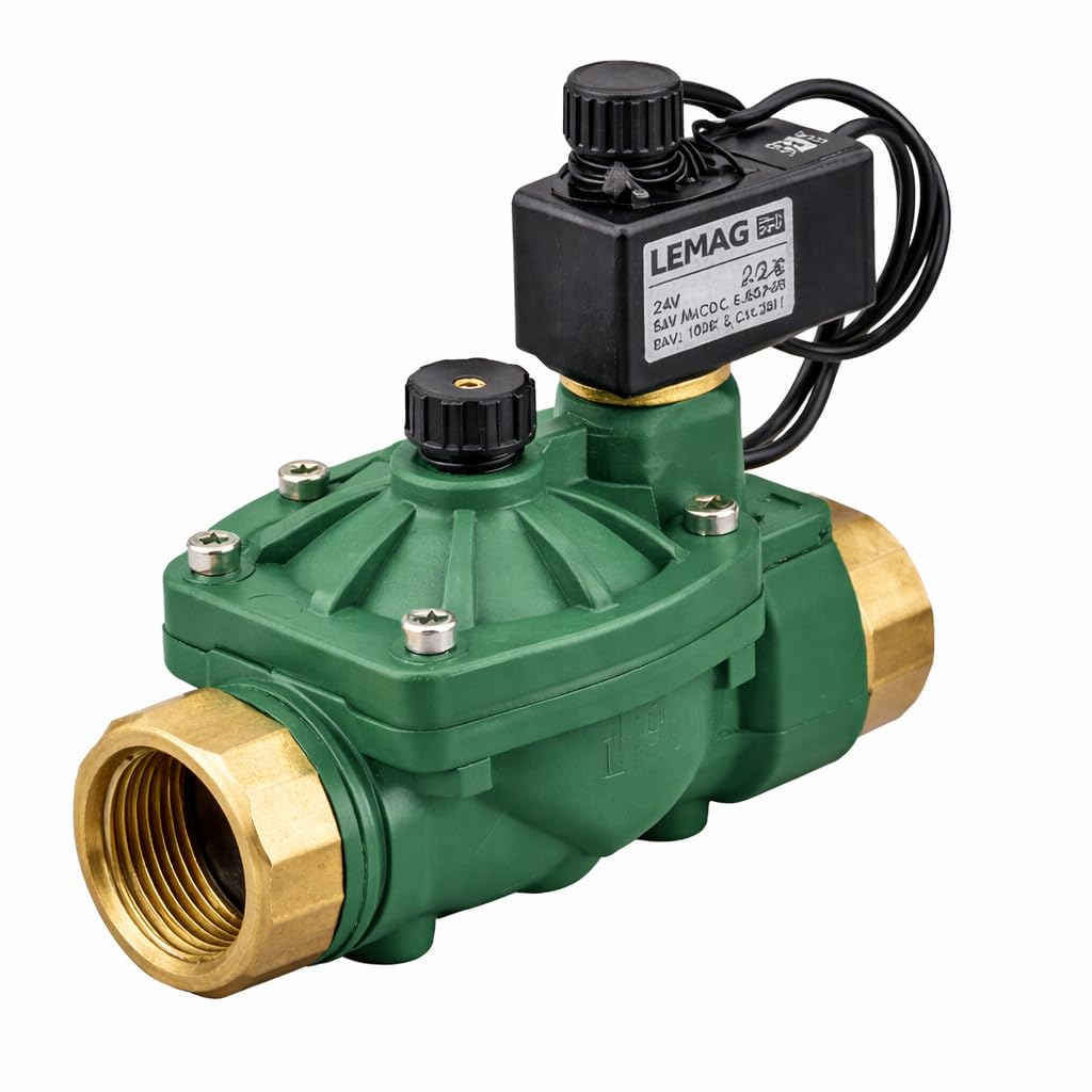 Elettrovalvola 24V con Regolatore di Flusso Controllo Acqua e Fluidi Automazione Impianti Irrigazione e Industriale