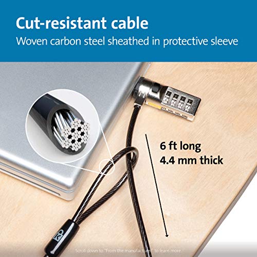 Kensington Combination Cable Lock for Laptops Dev & Gear