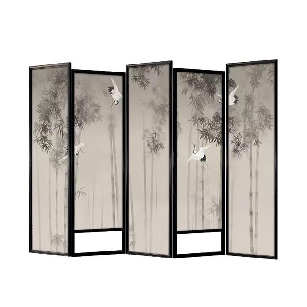Privacy Screen Floor Screen Partition Home Living Room Porch Office Tea Room Retro Fence Screen Partition Background Wall Room Divider