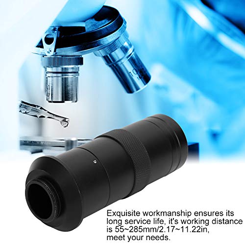 Objectif microscope numérique 100X en alliage d'aluminium robuste et lentilles optiques premium