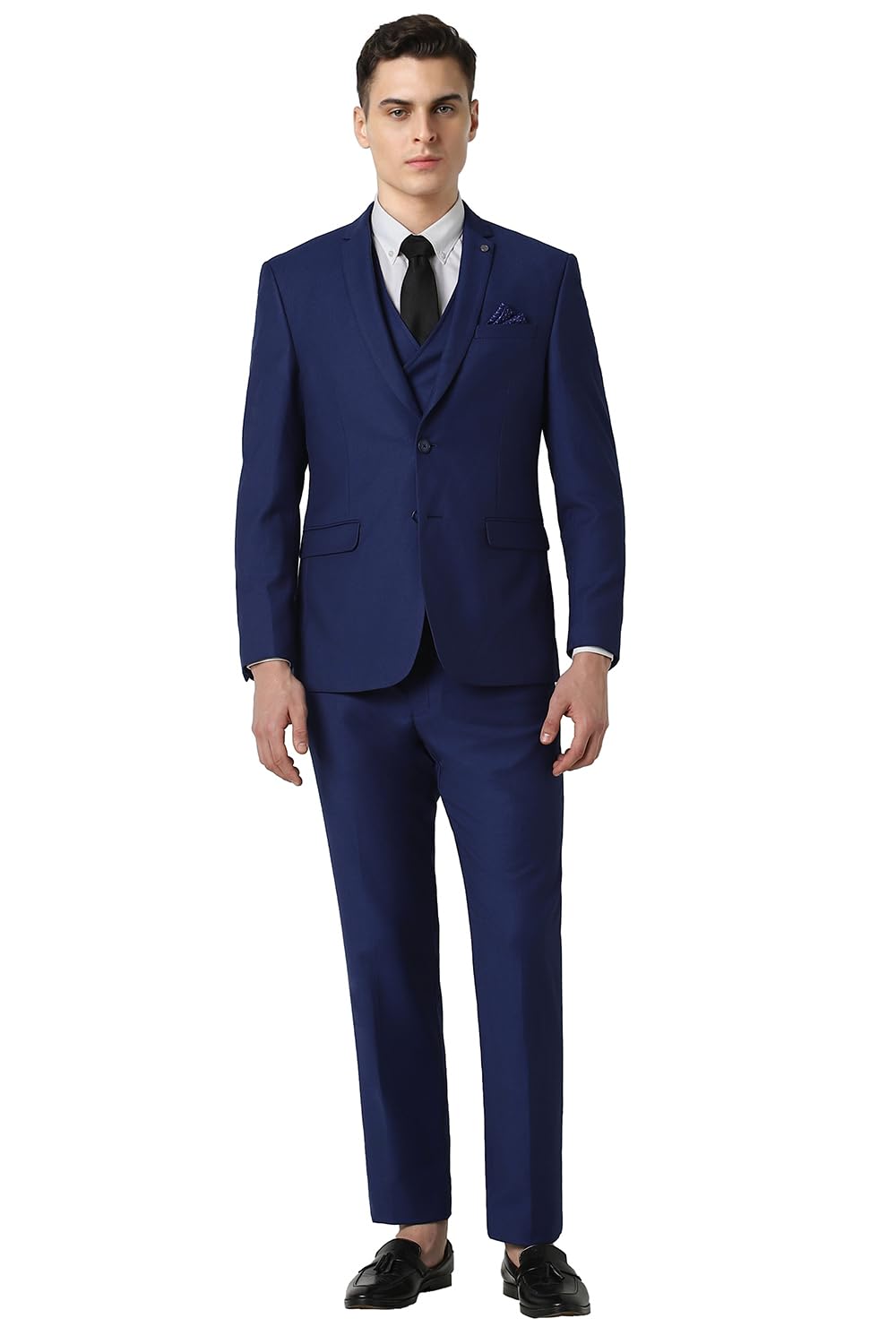 van heusen Men's Polyester Blend Three Piece Suit-Dress Set-picture-37