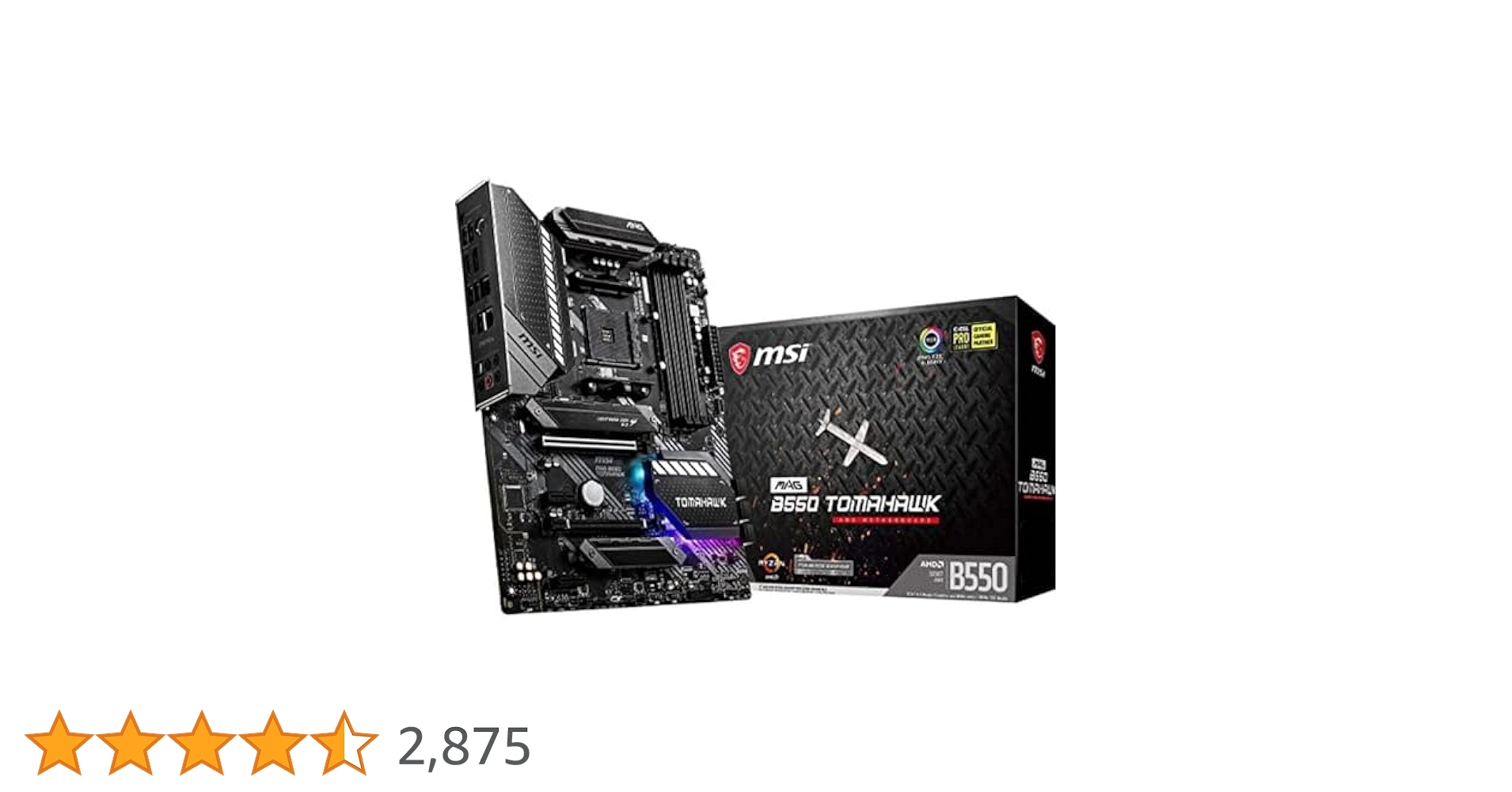 Amazon | MSI MAG Tomahawk AMD B550 ソケット AM4 ATX DDR4