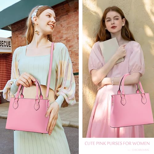 Image of CHICAROUSAL Purses and Handbags for Women Leather Crossbody Bags Women's Tote Shoulder Bag
