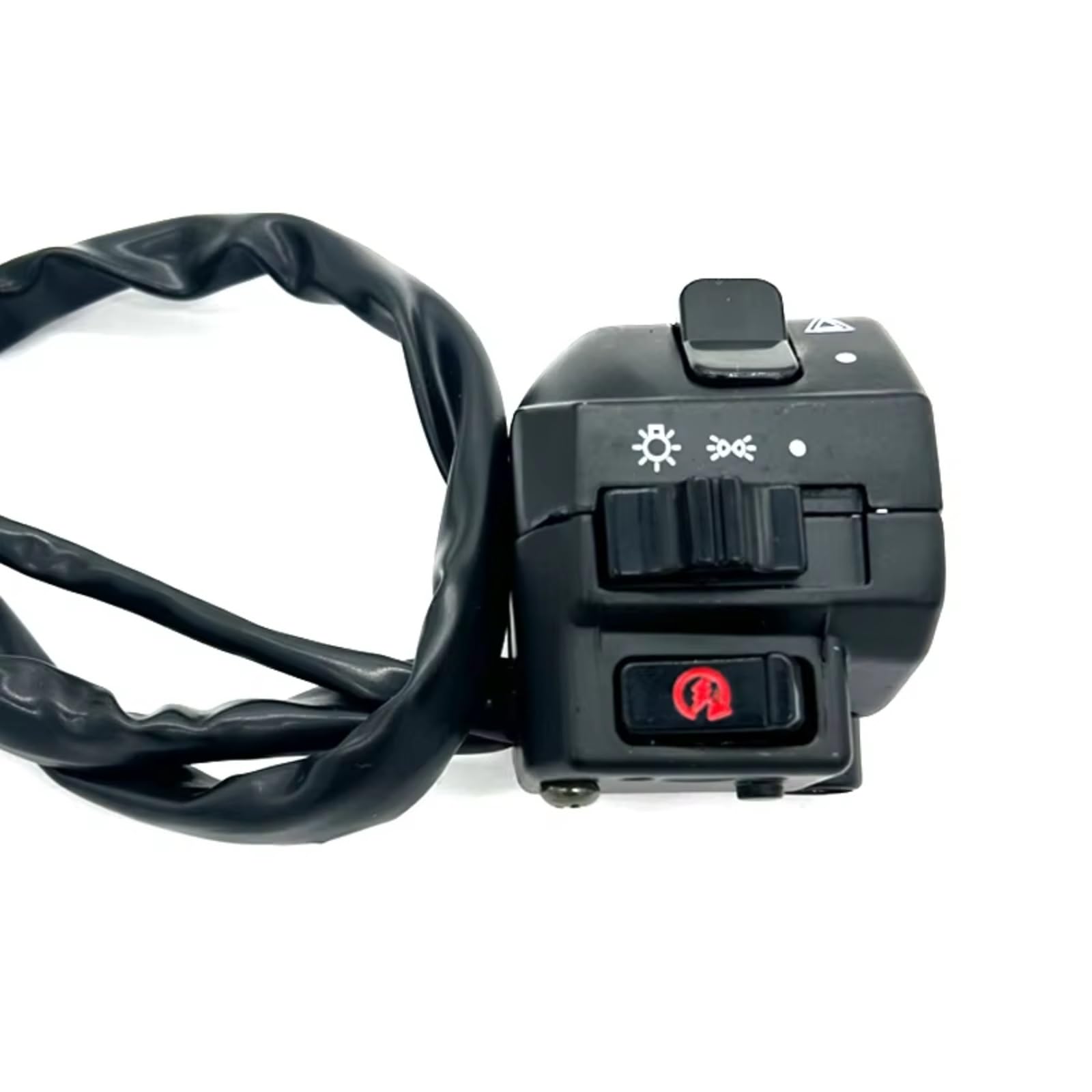 Controlador De Luces Motocicletas 7/8" 22MM, para Botones De Control De Faros De Señal De Giro Universales, Claxon De Moto