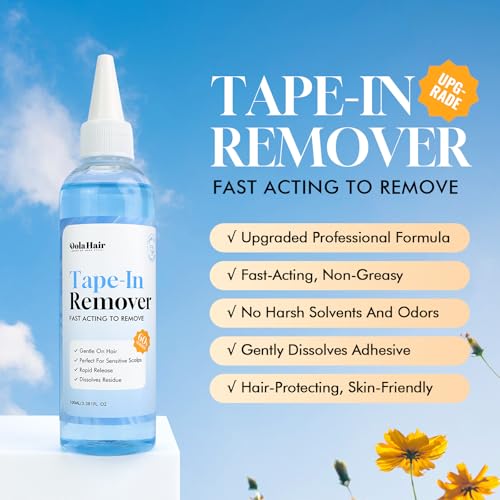 dolahair tape in extension remover spray lace glue remover wig glue