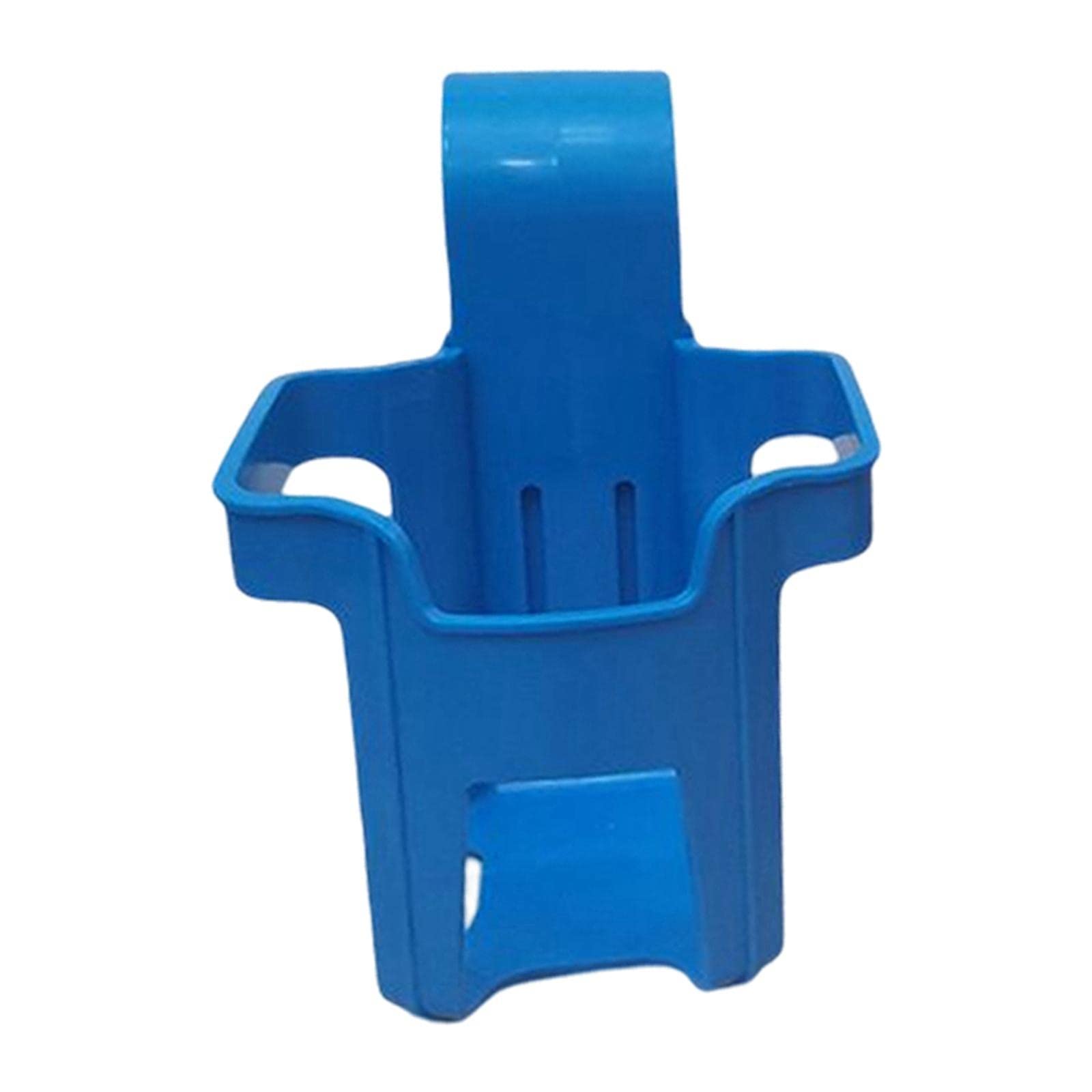 Soporte colgante para vasos: organiza tu baño de hotel con este estante azul individual de 3cm