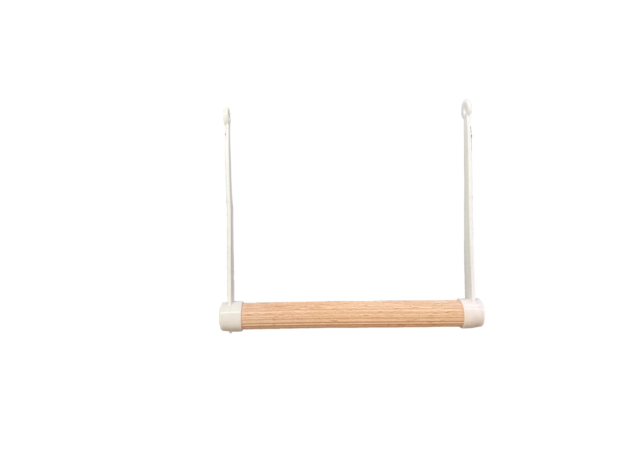 Altalena in Legno per Uccelli, 15 cm, Colore: Bianco