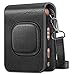 FINTIE Custodia per Fujifilm Instax Mini LiPlay - PU Protettiva Borsa con Cinturino Regolabile per Fujifilm Instax Mini LiPlay Fotocamera Ibrida Istantanea, Nero