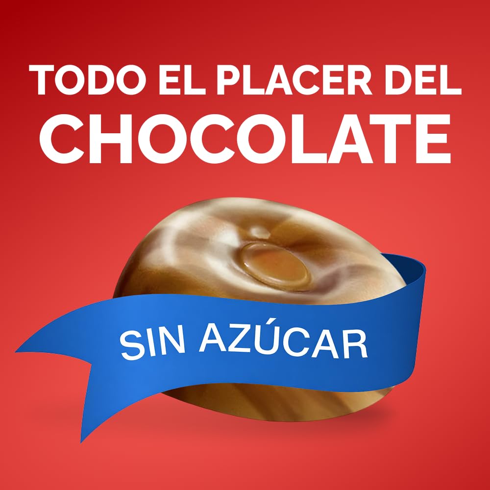 Werther's Original Caramelos Toffee de Mantequilla y Nata con Sabor a Chocolate Sin Azúcar - Bolsa de 1 kg - Sin Gluten y Aptos para Vegetarianos y Diabéticos - Para Compartir y Regalar