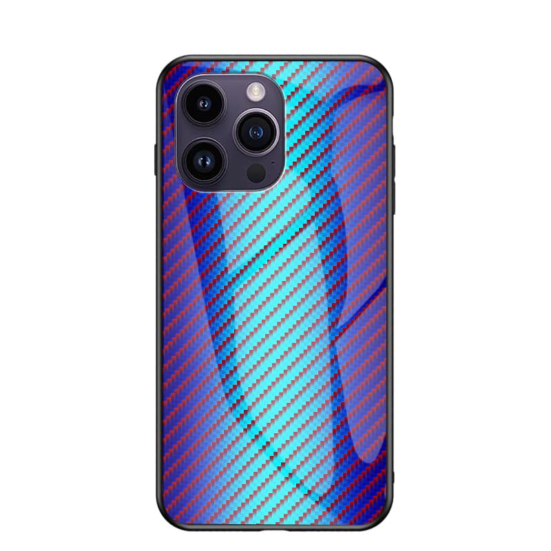 Jiajihua Funda Compatible con Nubia Z17S Funda para teléfono【Panel de PC + Cristal Templado + Silicona TPU】 3 en 1 a Prueba de Golpes Blue