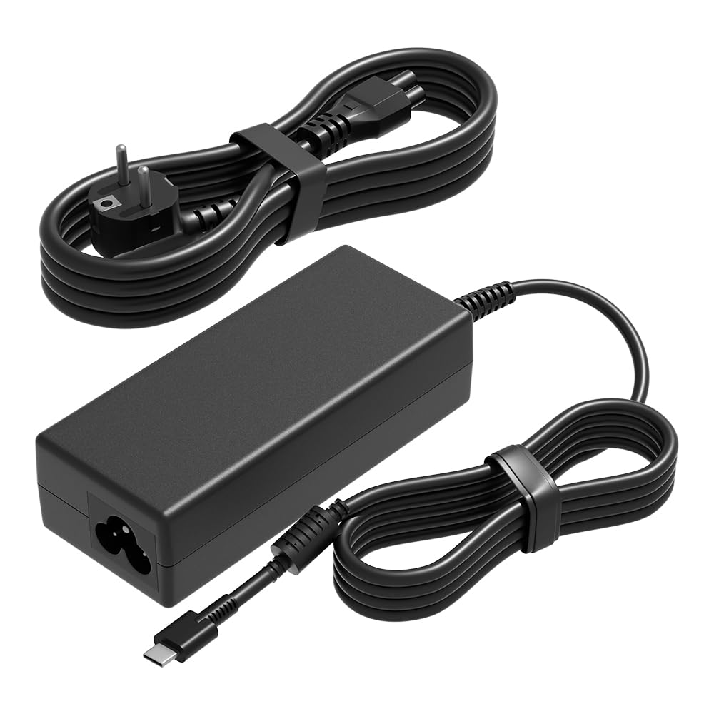 65W 45W USB C Netzteil Ladegerät für Lenovo Thinkpad X1 T14 T14s T15 T16 E14 E15 E16 P14s P15s X12 X13 X13s Z13 L13 L14 L15 L16 11e T570 T480s T490 T580 E480 E580 L390 L480 X380 X390 P52s A485 Laptop