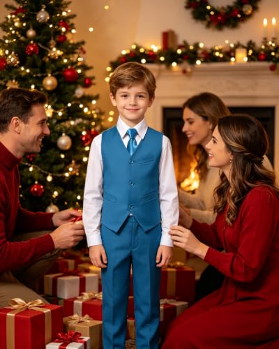 Image of Kids Vest for Boys Formal Suit Vests