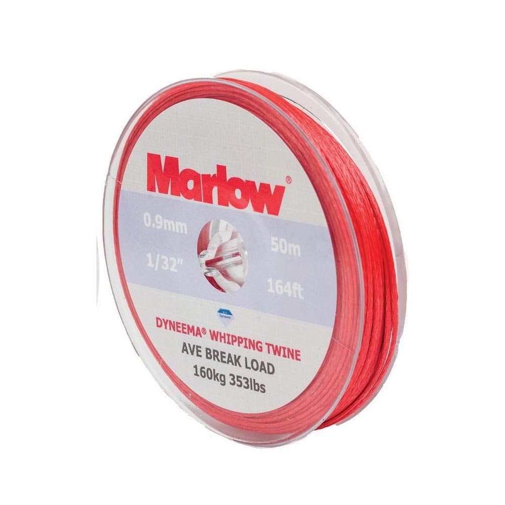 Marlow Dyneema Whipping Twine 1.1mm 25 Meter Red
