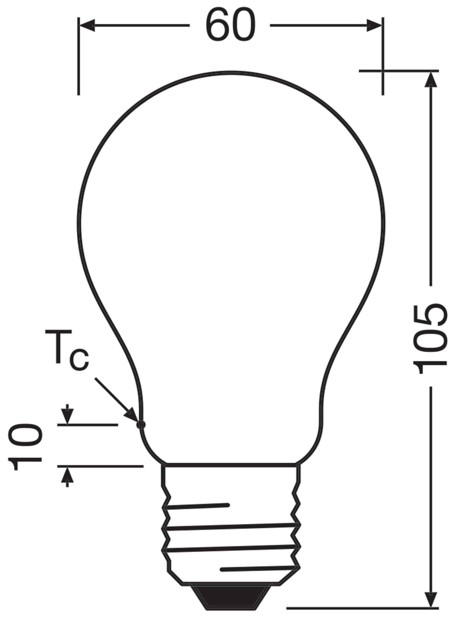 Osram LED Superstar Classic LED-Lampe A 75 in klassischer Kolbenform aus gefrostetem Glas, 5 W, 1055 lm, E27 Fassung, 2700 K für warmweißes Licht, EEK A, 60 mm Durchmesser, 6-Pack