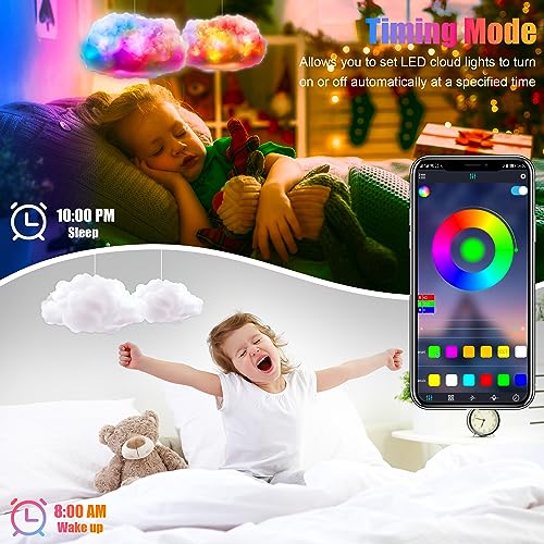 ViLSOM LED Cloud Light RGB Color Changing - Image 6