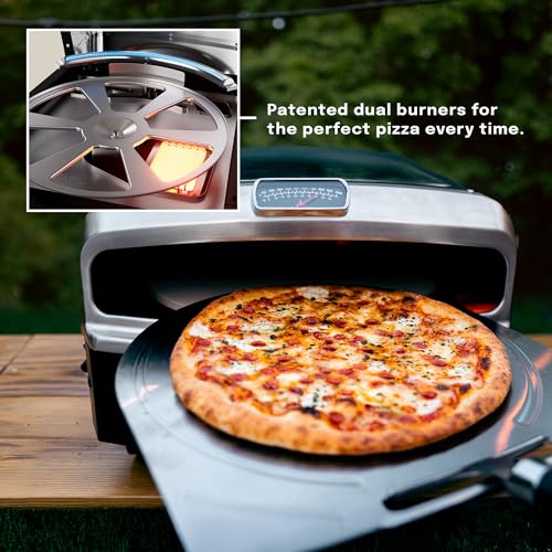 image for Halo Versa 16 Propane Gas Outdoor Pizza Oven with Rotating Cooking Sto