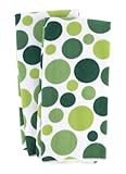 Ritz Royale Collection 100% Polyester Microfiber, Multi-Purpose, Polka Dot Print Kitchen Towel Set, 25