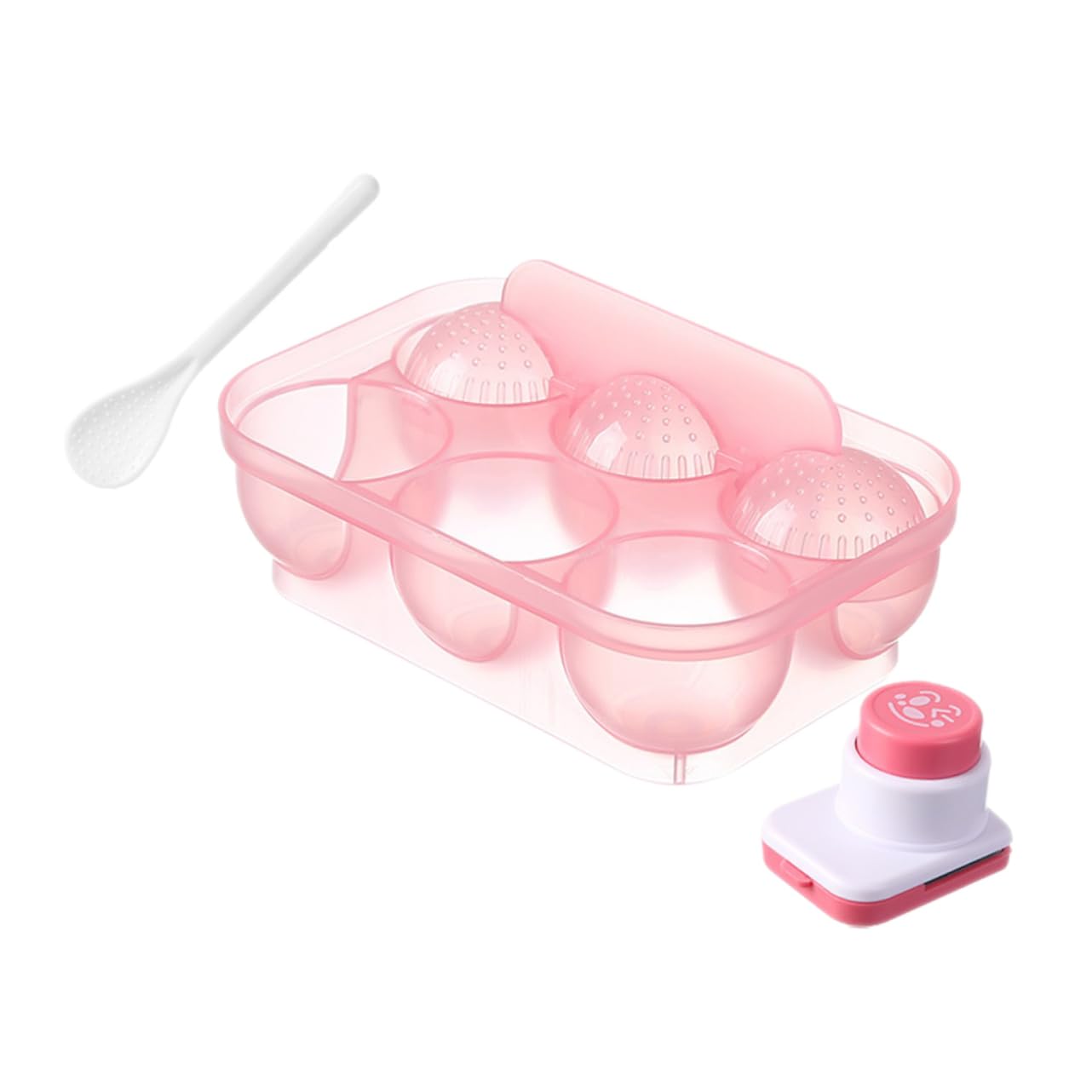 COLLBATH 1 Set Rice Ball Mold Onigiri Rice Mold Onigiri Mold Rice Ball Maker Sushi Mold DIY Rice Ball Making Tools Sushi Making Mold for Rice Balls DIY Rice Molds Rice Balls Molds Pp