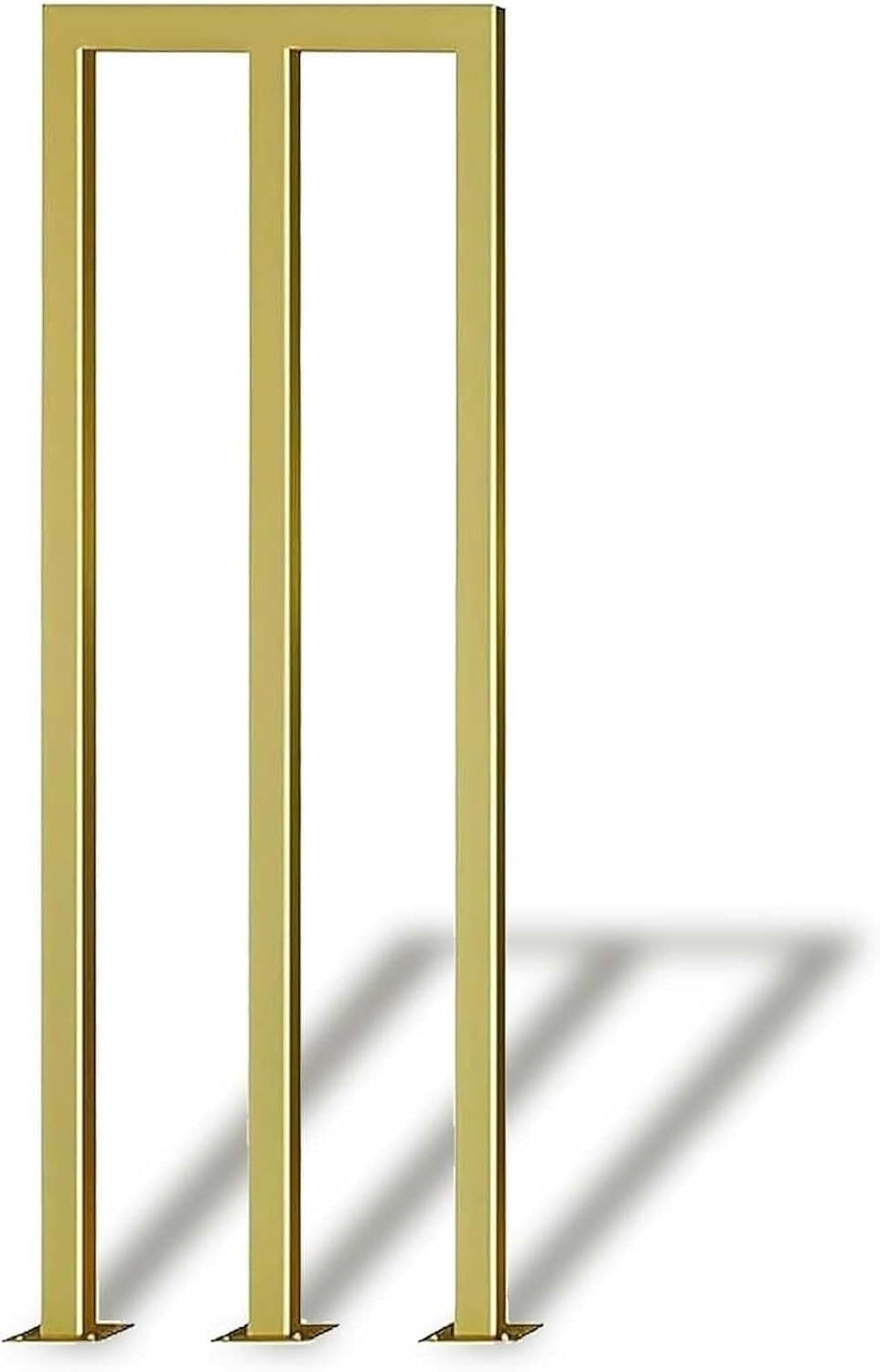 WaiDXn Wrought Iron Stair Railing Durable Railing Suitable For Indoor And Outdoor Stairs Gardens And Balconies M-shaped Design(Or M,85cm)