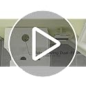 Deer Valley Elongated One Piece Toilet with Soft Close Seat, Dual Flush (1.1/1.6GPF) High-Efficiency Modern Bathroom Toilet Bowl with 17" Comfortable ADA Seat Height, 12" Rough-In, White, F52636-01