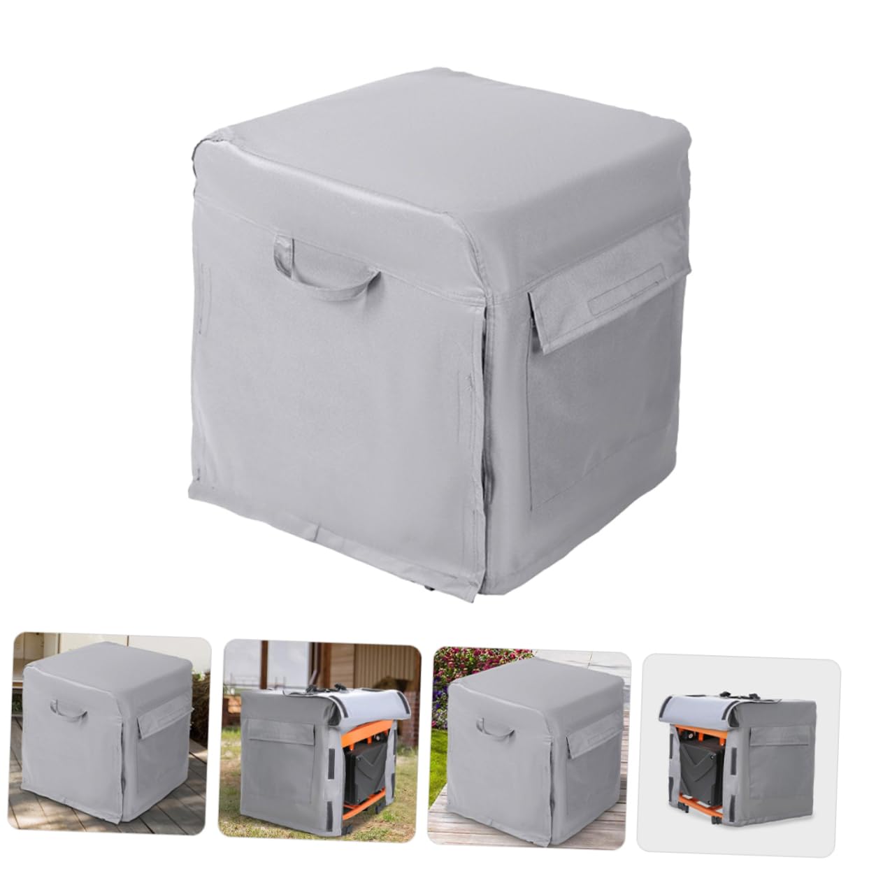 Happyyami 1pieza Cubierta Para Generador Oxford Protector Portátil Resistente Para Exterior