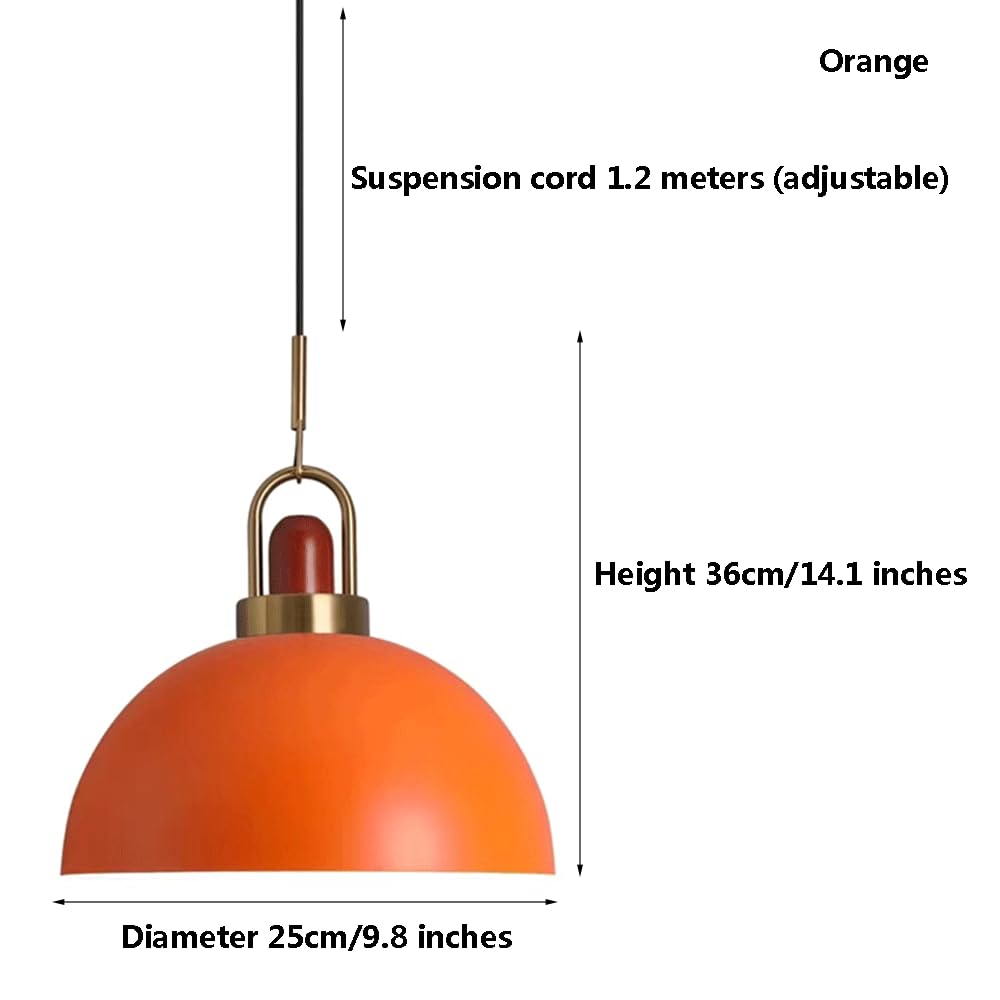 Nordic Creative Lampa Wisząca, Mała Lampa Wisząca, Żyrandole Z Metalowym Kloszem, Wiszące Lampy, Lampy Wiszące W Stylu Industrialnym, Do Przedpokoju, Kuchni, Wyspy, Jadalni, Salonu CJSLXGBL