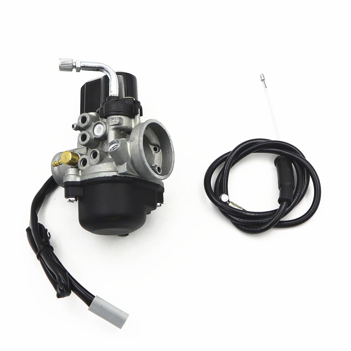 Carburateur PHVA 17,5 Mm Avec Starter électrique Pour Scooter 50cc Piaggio, Keeway, CPI 1PE40QMB - 2
