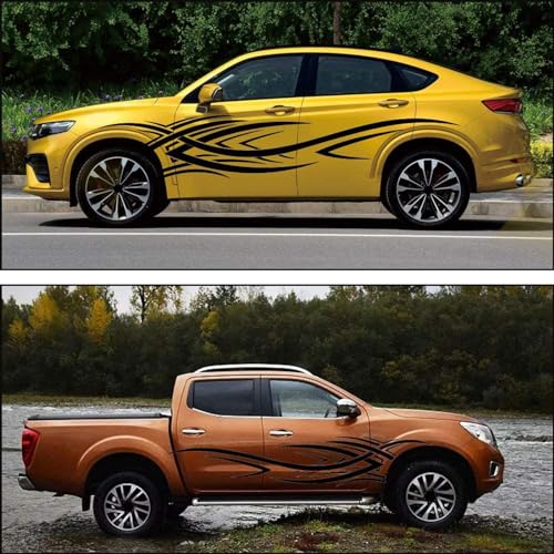 Graphiques pour voiture flamme parfaits pour les sorties SUV