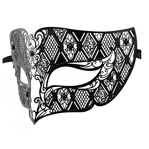 Image of Coddsmz Couples Venetian Masquerade Mask Set Luxury Style Princess Party Mask for Couples Women and Men Mardi Gras Masks