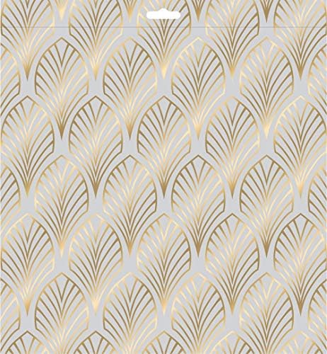 docrafts PMA 160278 Papermania Modern Deco Paper Pad, Gold/Silver, 15.7 x 2 x 17.7 cm
